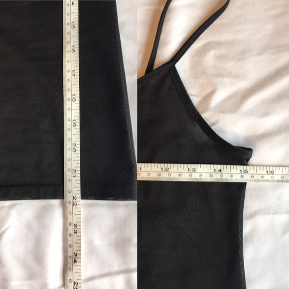 NWT Ann Taylor Bronze Lace & Black Cami, S.Petite - Picture 6 of 8